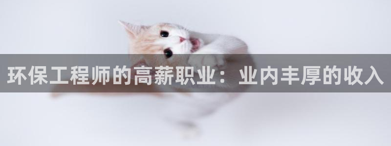 彩名堂苹果客户端：环保工程师的高薪职业：业内丰厚的收入
