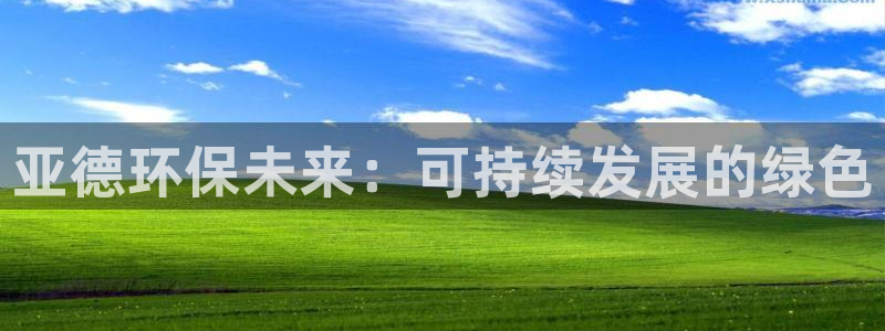 彩名堂手机客户端官网：亚德环保未来：可持续发展的绿色